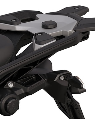 The luggage system of the R 1300 GS Triple Black from BMW Motorrad